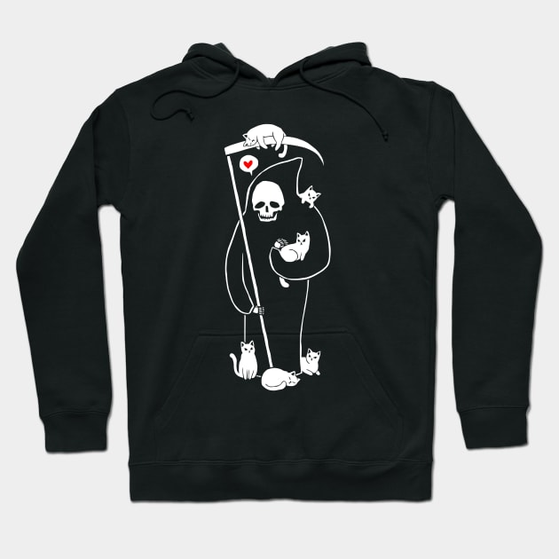 Death Is A Cat Person Hoodie by obinsun